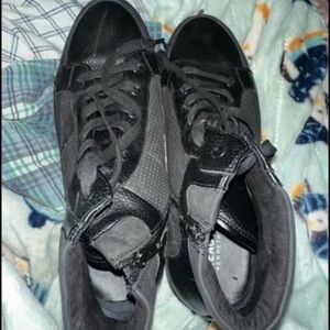 Men’s Black High-Top Sneakers